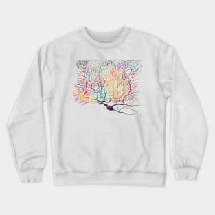 Purkinje Neuron Crewneck Sweatshirt